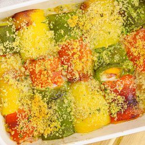 Involtini di Peperoni al Forno