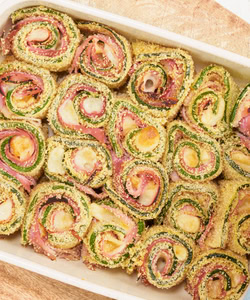 Ricetta Involtini di Zucchine al Forno