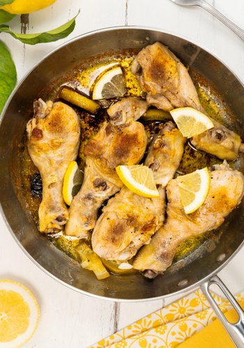 Ricetta Cosce di Pollo al Limone