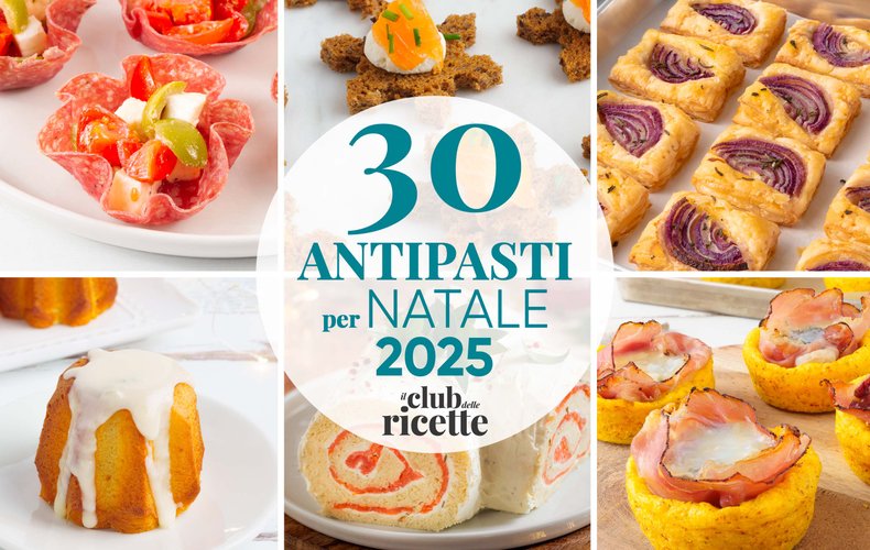 30 Ricette per Antipasti di Natale 2025