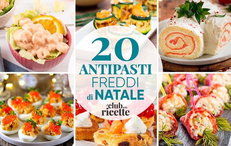 20 Ricette per Antipasti Freddi di Natale