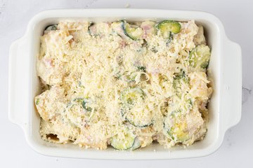 Preparazione Pasta Forno Zucchine 14