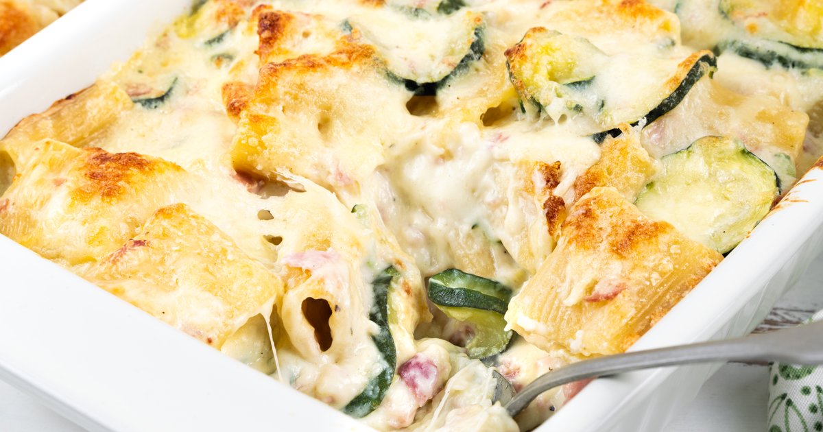 Ricetta Pasta al Forno Bianca con Zucchine - Il Club delle Ricette
