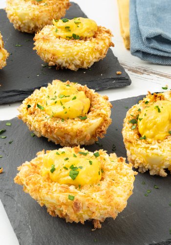 Ricetta Uova Ripiene in Friggitrice ad Aria