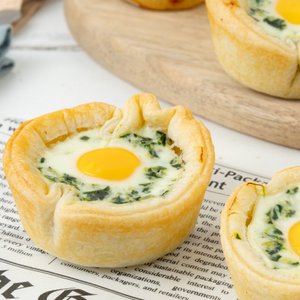 Tortine Ricotta e Spinaci Monoporzione
