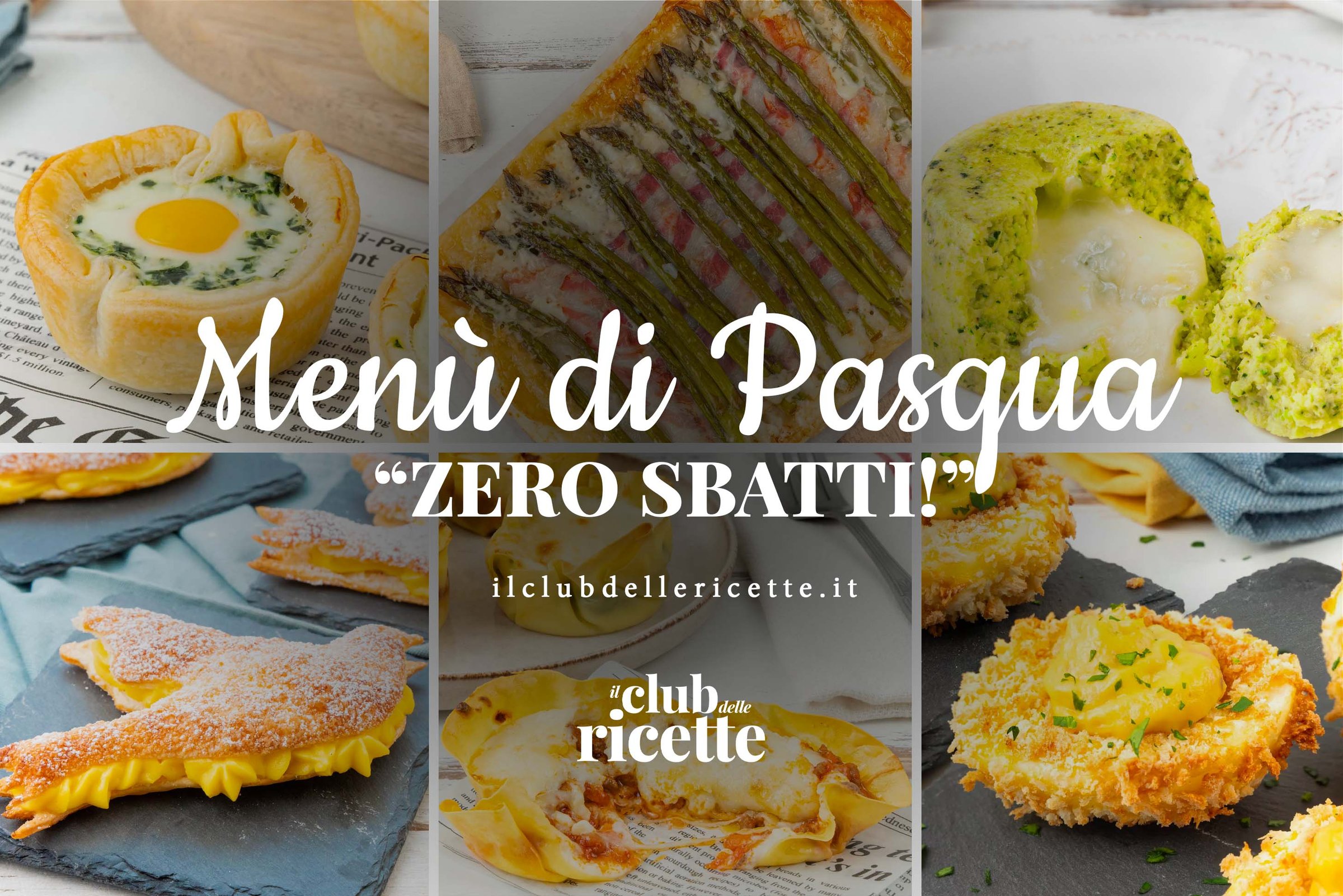 Menù di Pasqua Zero Sbatti 2025