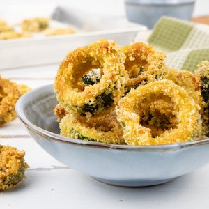 Anelli di Zucchine al Forno