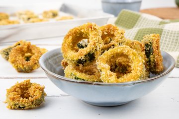 Ricetta Anelli di Zucchine al Forno