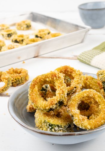 Ricetta Anelli di Zucchine al Forno