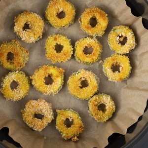 Anelli di Zucchine in Friggitrice ad Aria