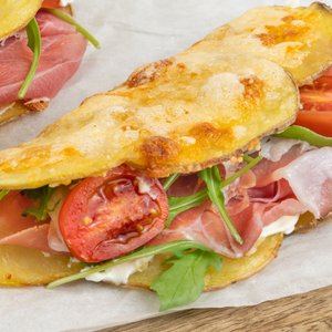 Finta Piadina di Patate al Forno