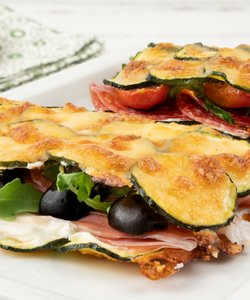 Ricetta Piadina di Zucchine al Forno