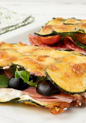 Ricetta Piadina di Zucchine al Forno