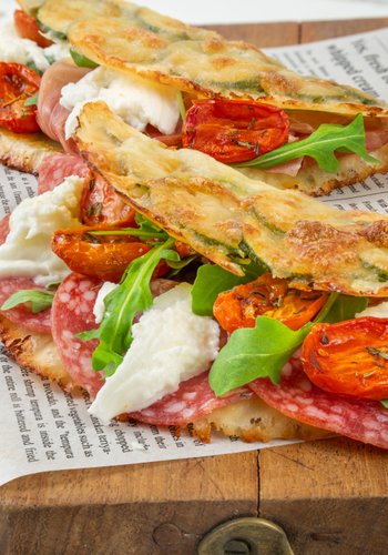 Ricetta Piadina di Zucchine in Friggitrice ad Aria, Facile e Gustosissima
