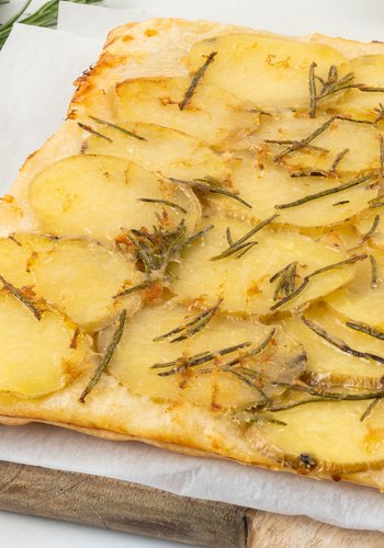 Ricetta Torta Salata Rovesciata con Patate