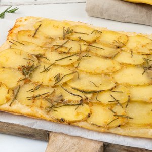 Torta Salata Rovesciata con Patate