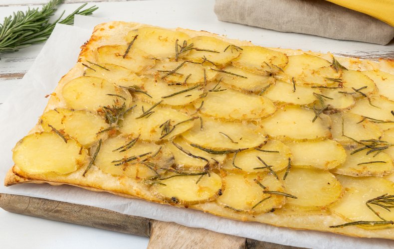 Ricetta Torta Salata Rovesciata con Patate