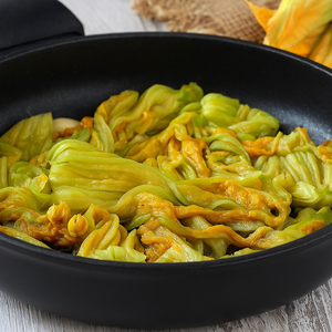 Fiori di Zucca in Padella