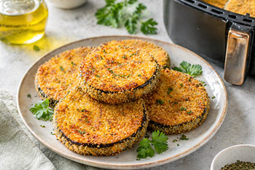 Ricetta Cotolette di Melanzane in Friggitrice ad Aria