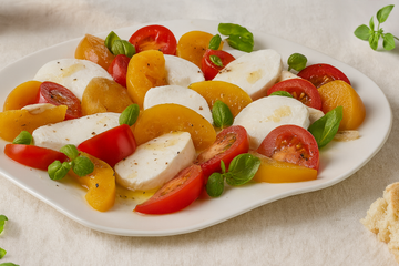 Ricetta Insalata Caprese con Pesche