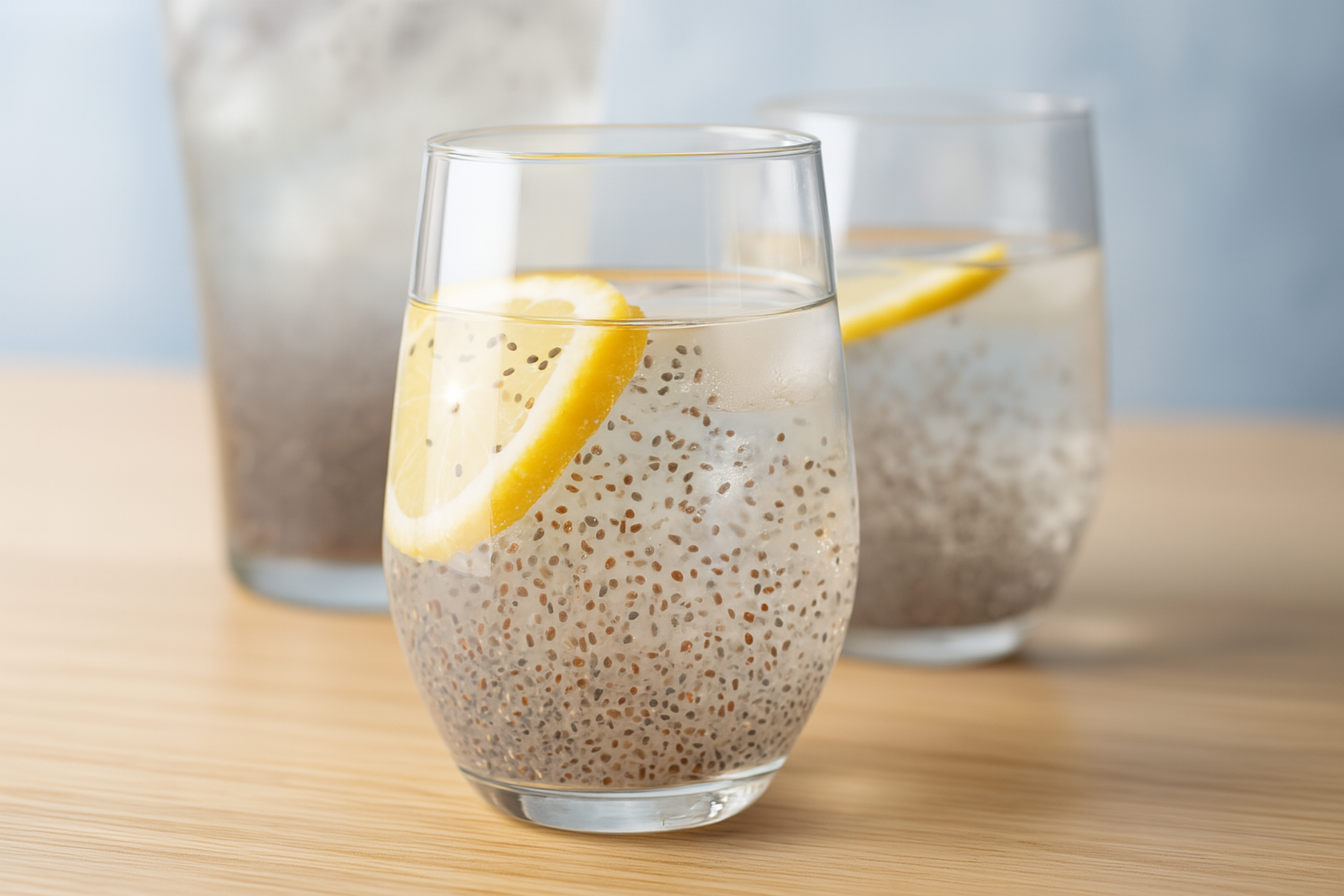 “Internal Shower”, la bevanda virale con semi di chia e limone: mito salutare o reale beneficio?