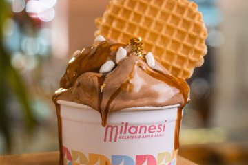 Straccia Olimpia, il gusto del gelato delle Olimpiadi Milano-Cortina