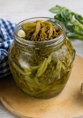 Ricetta Broccoli Sott’Olio