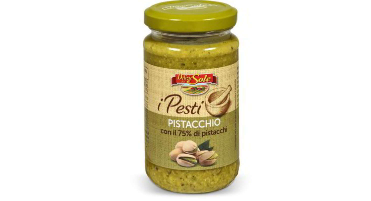 Eurospin Richiama pesto al pistacchio Delizie del Sole per aflatossine
