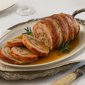 Rotolo di Vitello alle Castagne