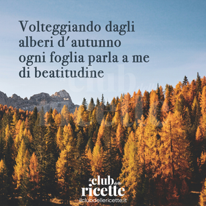 Buongiorno Autunno