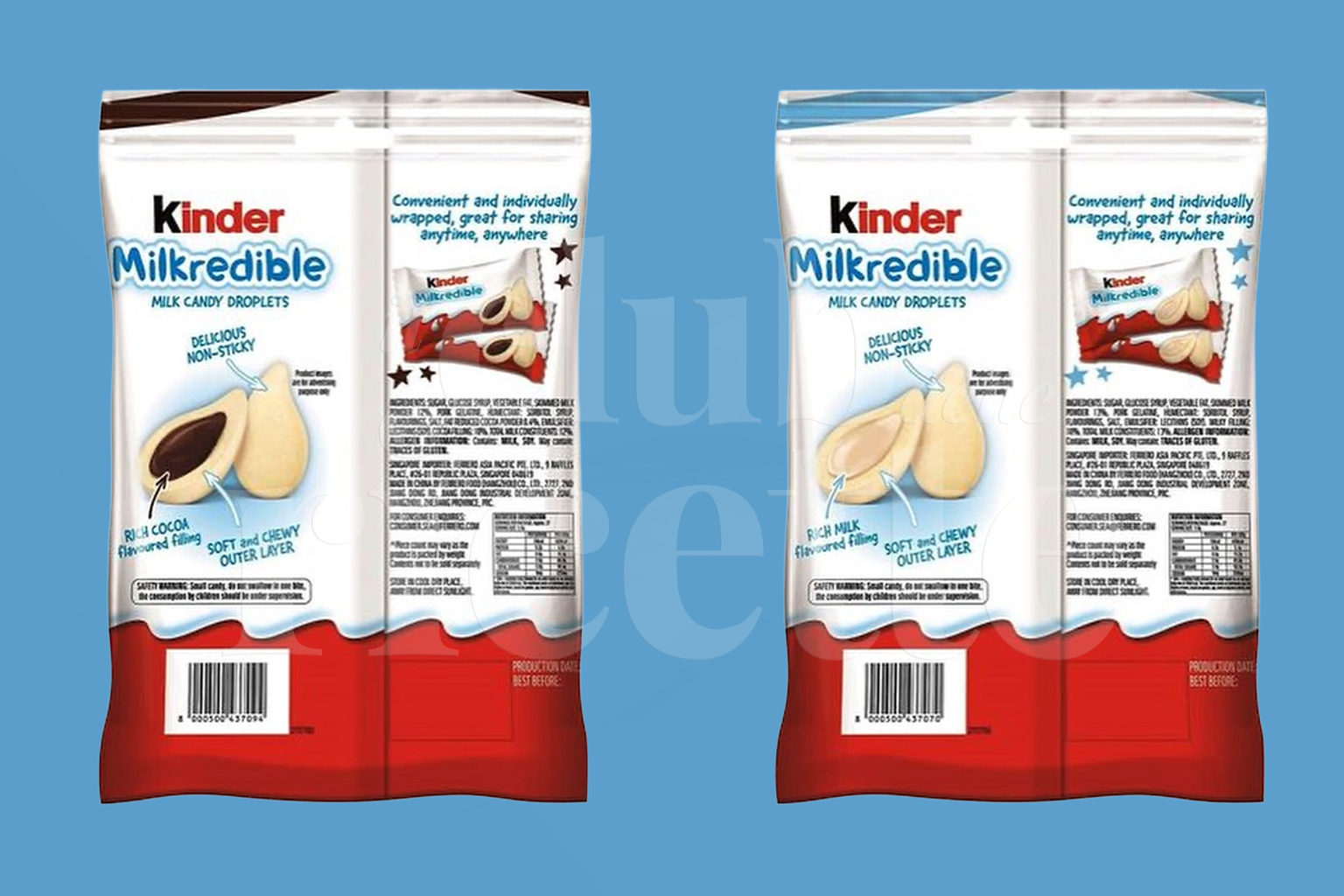 Caramelle Kinder Milkredible Pacchetti