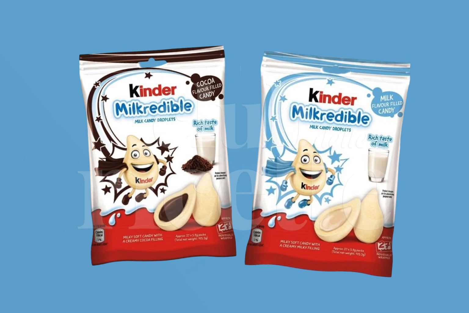 Kinder Lancia le Nuove Caramelle “Milkredible” dal Cuore Cremoso