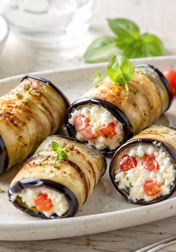 Ricetta Involtini di Melanzane con Ricotta e Pomodori