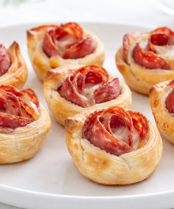 Ricetta Rose di Sfoglia al Salame