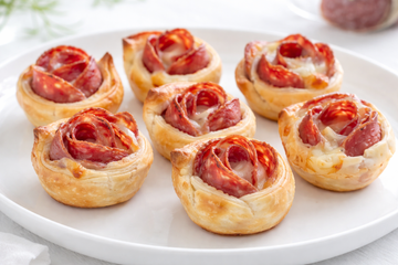 Rose di Sfoglia al Salame