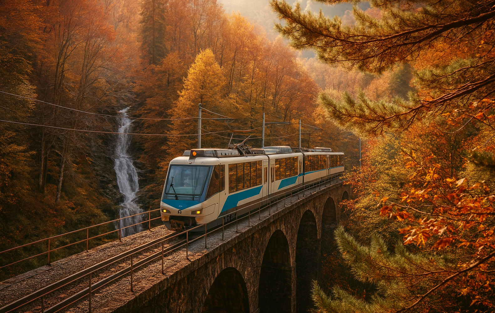 Torna il Treno del Foliage, il viaggio più spettacolare dell’autunno