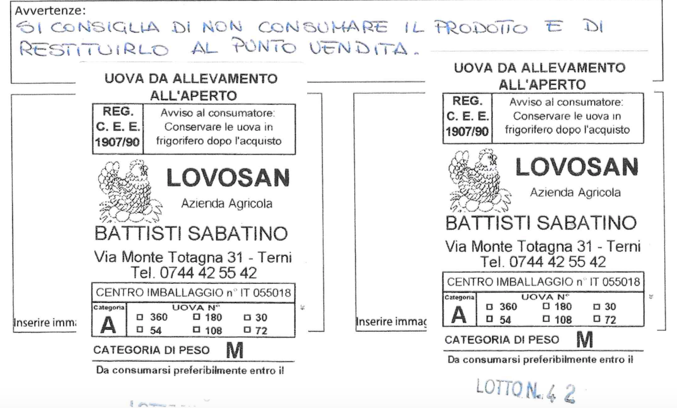 Lovosan Richiamo
