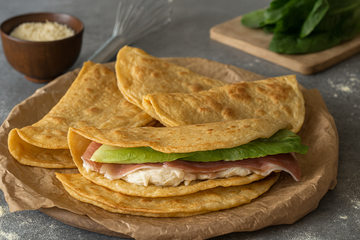 Ricetta Piadine di Ceci