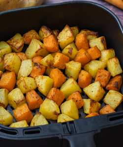 Ricetta Zucca e Patate in Friggitrice ad Aria