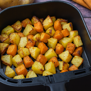 Zucca e Patate in Friggitrice ad Aria