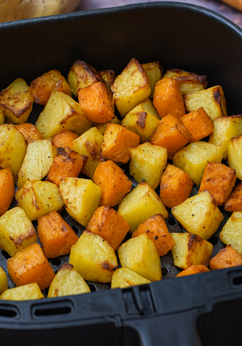 Ricetta Zucca e Patate in Friggitrice ad Aria