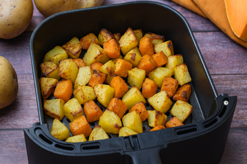 Ricetta Zucca e Patate in Friggitrice ad Aria