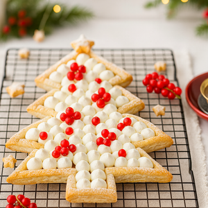 Albero di Natale di Pasta Sfoglia