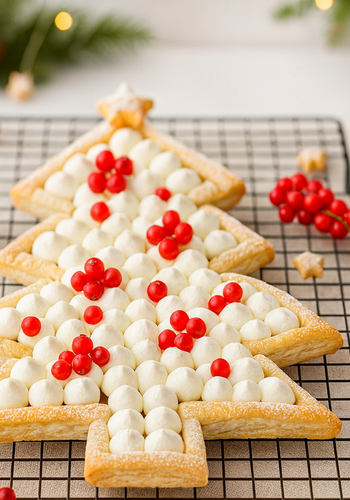 Ricetta Albero di Natale di Pasta Sfoglia