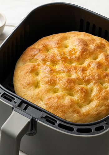 Ricetta Focaccia Velocissima in Friggitrice ad Aria