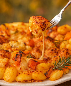 Ricetta Gnocchi con Zucca e Fontina Gratinati