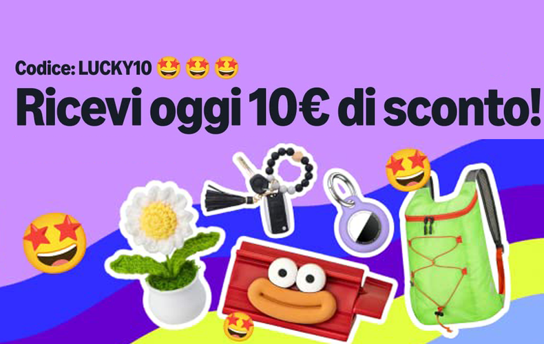 Amazon Regala 10 Euro di Buono Sconto, Senza Minimo di Spesa