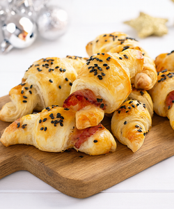 Ricetta Mini Cornetti Di Sfoglia Al Bacon