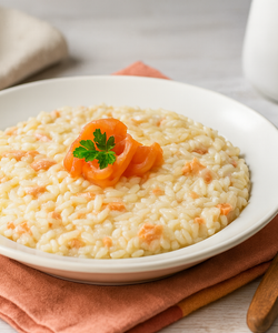 Ricetta Risotto al Salmone Affumicato