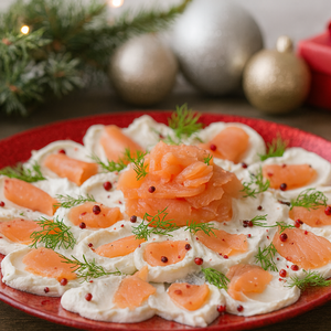 Petali di Philadelphia e Salmone